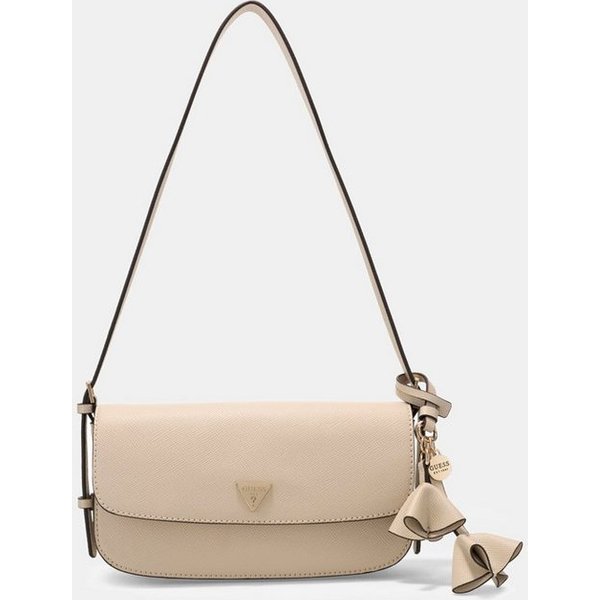 Guess Schultertasche DANIELLE FLAP SHOULDER BAG, Damen Henkeltasche, Handtasche mit Überschlag