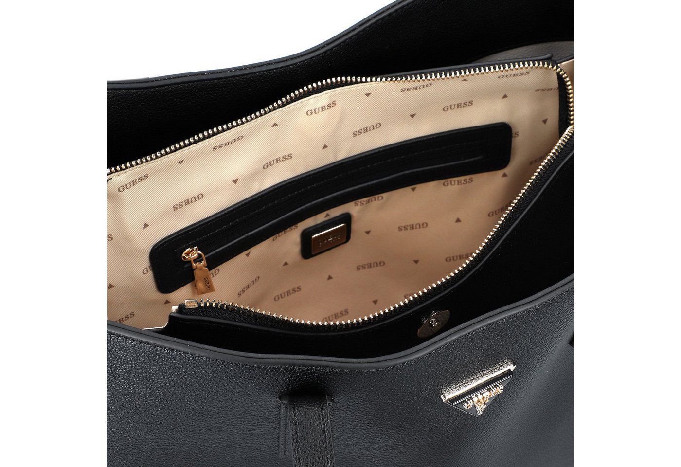 Guess Schultertasche Meridian II, Polyurethan – Bild 5 von 5