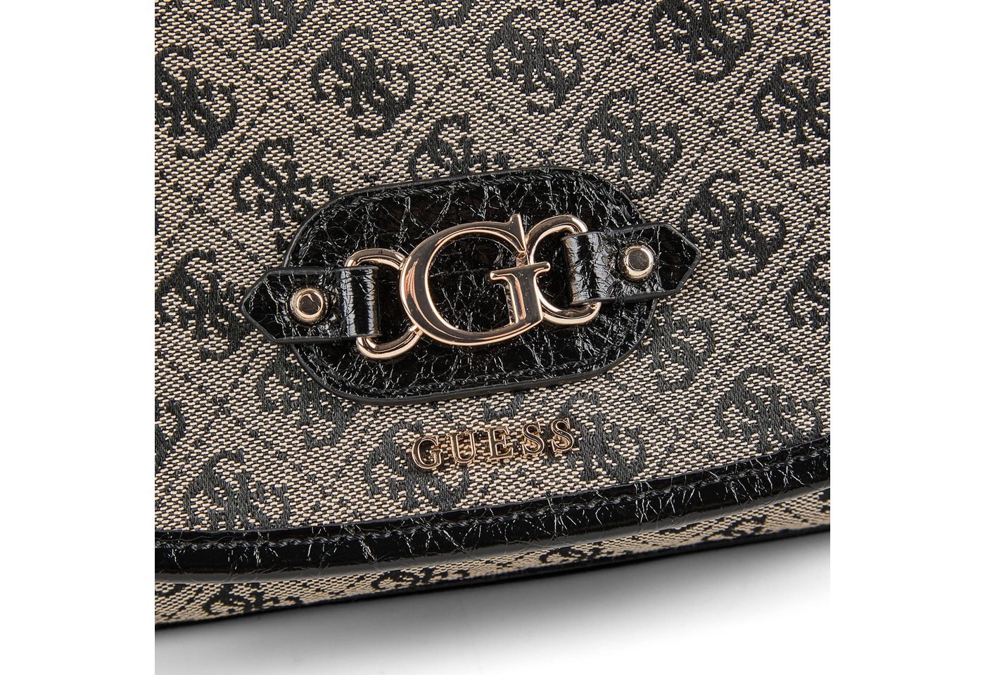Guess Schultertasche Samantha, Polyester – Bild 4 von 5