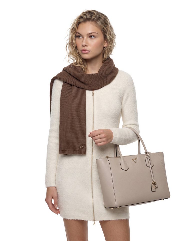 Guess Shopper MARISSA TECH TOTE (Set, Abnehmbarer Schlüsselanhänger), Damen Einkaufstasche, Umhängetasche, mit annehmbarem Schulterriemen – Bild 2 von 5