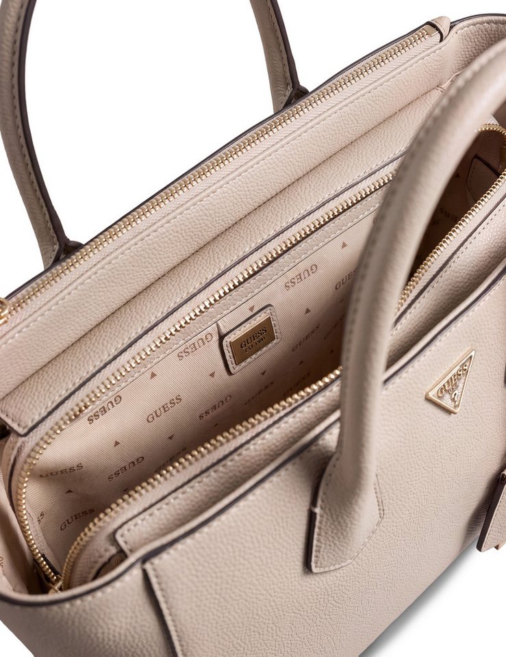 Guess Shopper MARISSA TECH TOTE (Set, Abnehmbarer Schlüsselanhänger), Damen Einkaufstasche, Umhängetasche, mit annehmbarem Schulterriemen – Bild 3 von 5