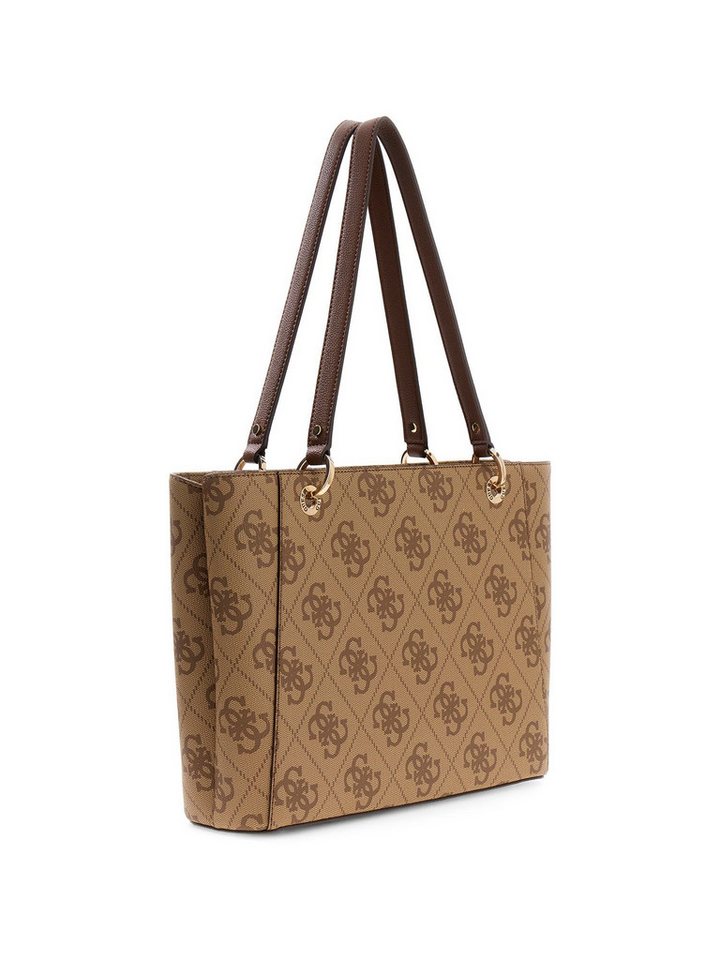 Guess Shopper NOELLE II TOTE (Set, Abnehmbarer Schlüsselanhänger), Damen Umhängetasche, Schultertasche mit Logodrucken – Bild 5 von 5