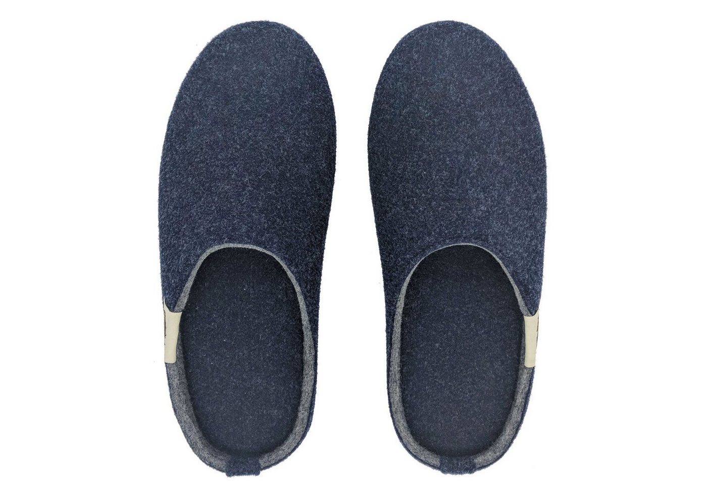 Gumbies Outback Slipper in Navy Grey Hausschuh aus recycelten Materialien, rutschfeste & stabile Sohle – Bild 5 von 5
