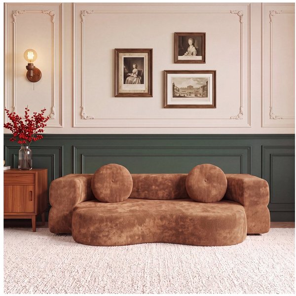 GUNJI Big-Sofa Modisches Klappsofa, (Montagefrei, geeignet für Wohnzimmer, Freizeitbereiche, unschlagbarer Tiefpreis)