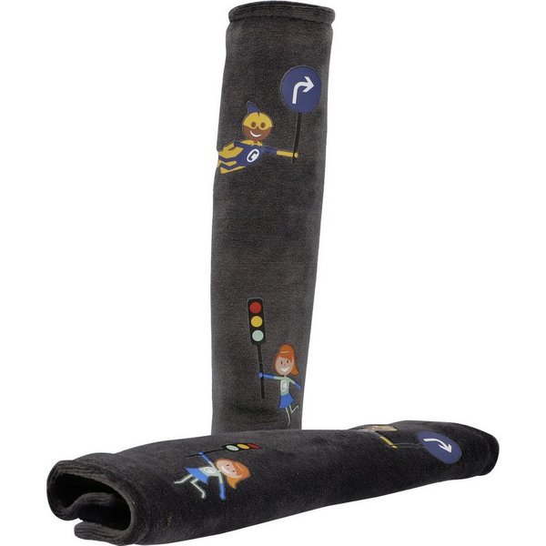 Cartrend Gurtpolster Cartrend Kids Gurtpolster-Set grau