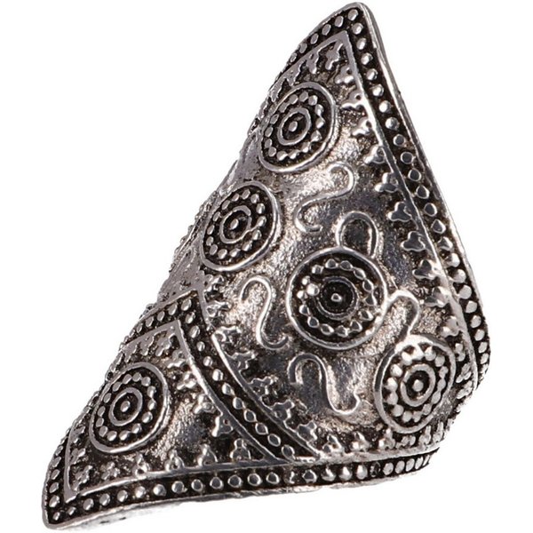 Guru-Shop Fingerring Langer Modeschmuck Ring onesize, Vintage Design..