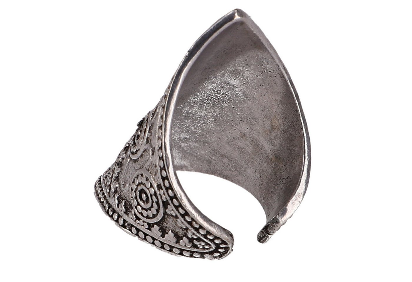 Guru-Shop Fingerring Langer Modeschmuck Ring onesize, Vintage Design.. – Bild 3 von 3