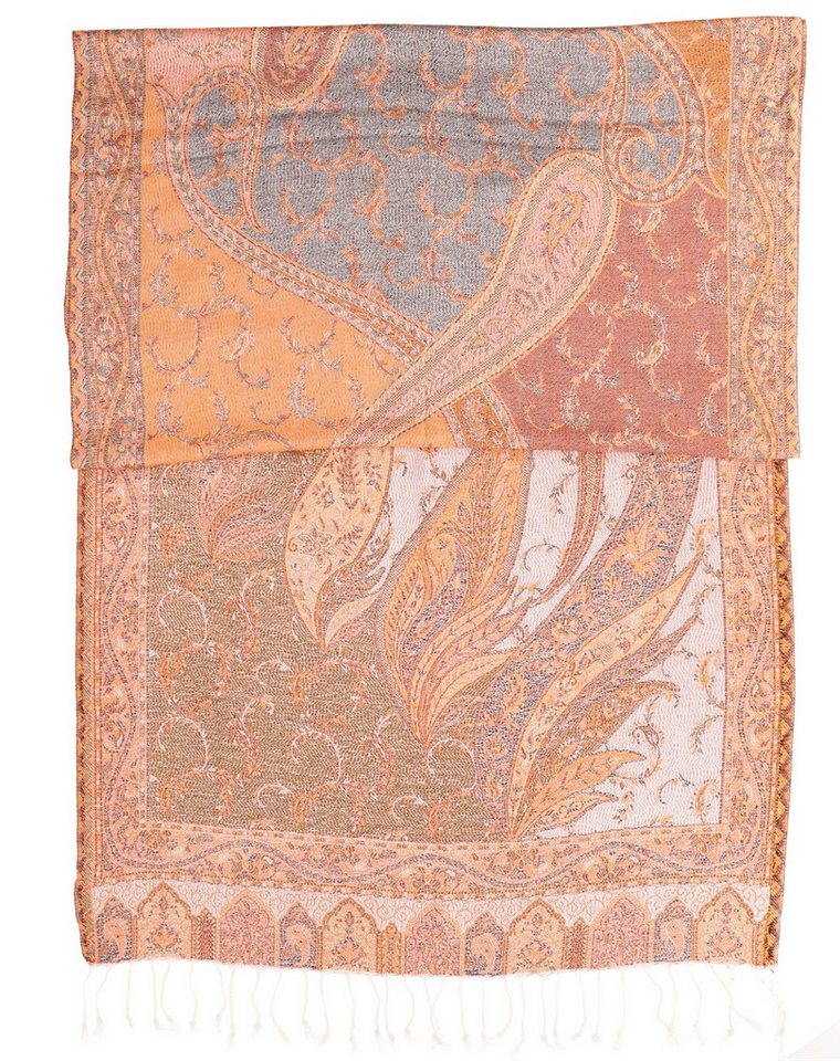Guru-Shop Halstuch Indischer Schal, Stola mit Paisley Muster,.. – Bild 2 von 4