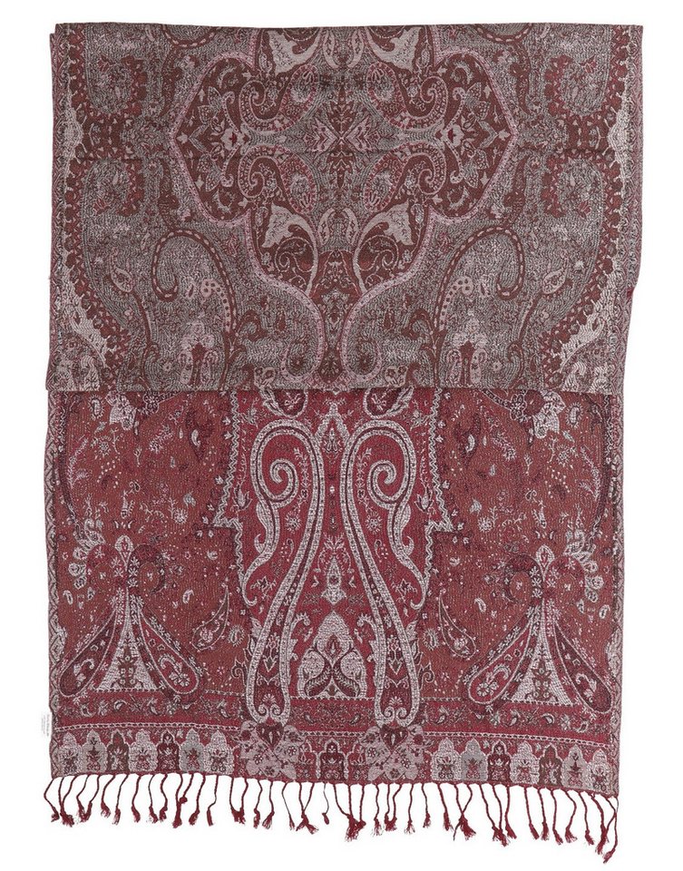 Guru-Shop Halstuch Indischer Schal, Stola mit Paisley Muster,.. – Bild 2 von 4