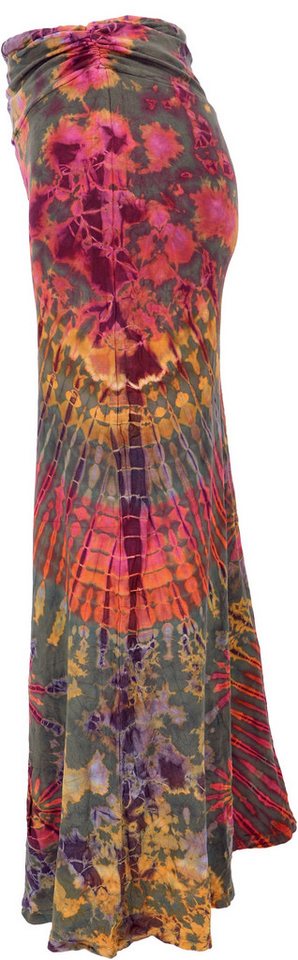Guru-Shop Hose & Shorts Weite Batikhose, Unikat Boho Schlaghose,.. alternative Bekleidung – Bild 4 von 5