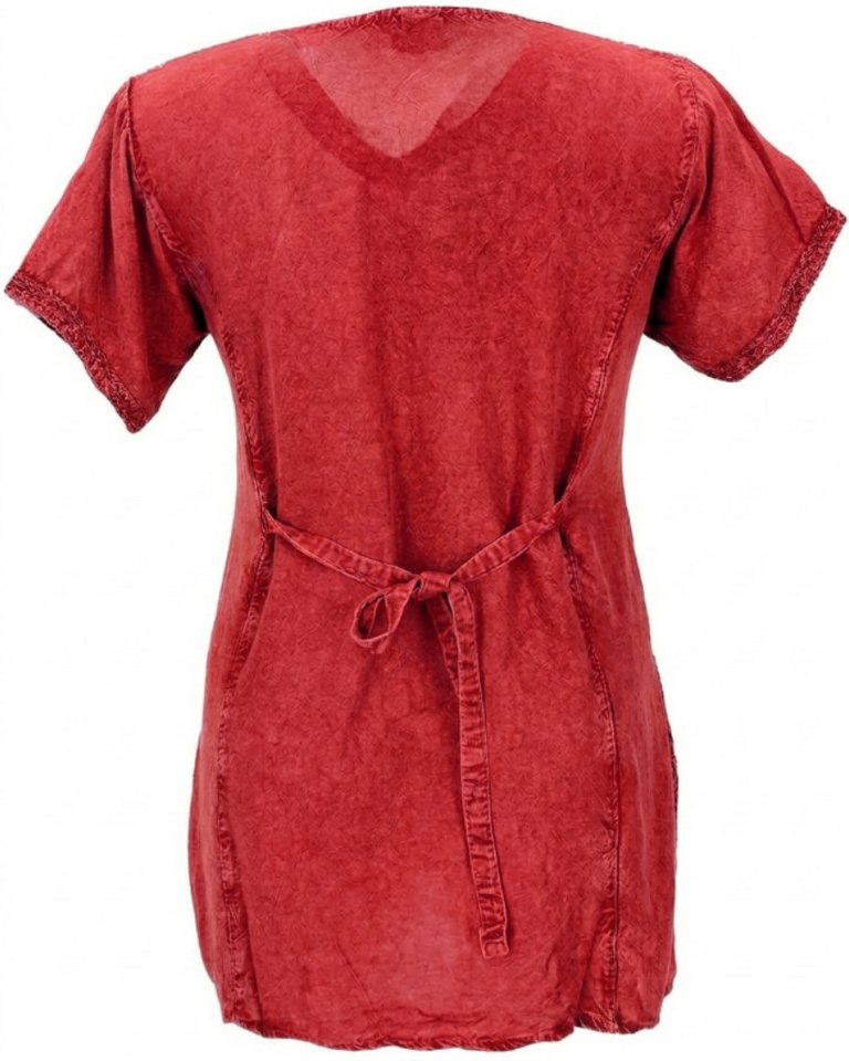 Guru-Shop Longbluse Bestickte indische Tunika, alternative Boho.. alternative Bekleidung – Bild 2 von 5