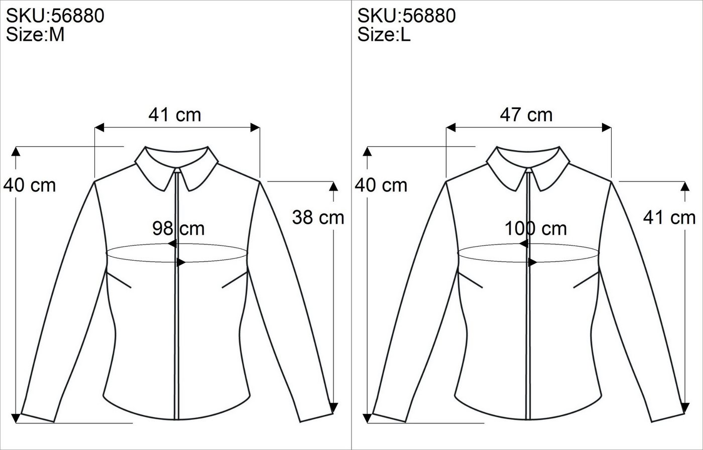 Guru-Shop Longbluse Kurztop, Boho Blusentop, Wickeltop, Wickelbluse.. alternative Bekleidung – Bild 4 von 4