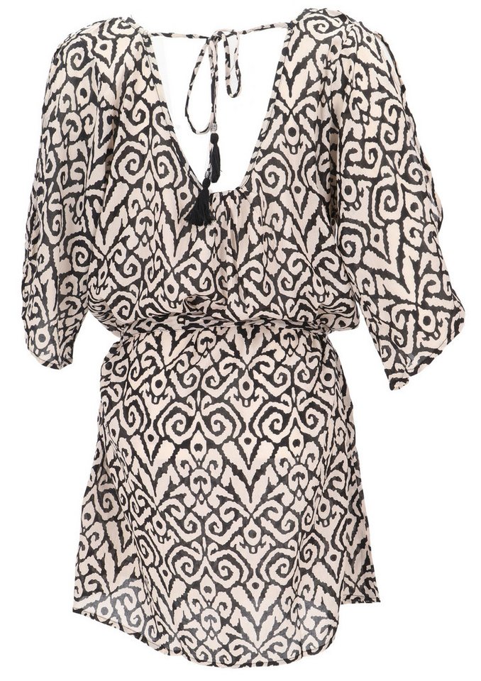 Guru-Shop Longbluse Luftige Maxitunika, Boho Sommertunika,.. – Bild 4 von 5