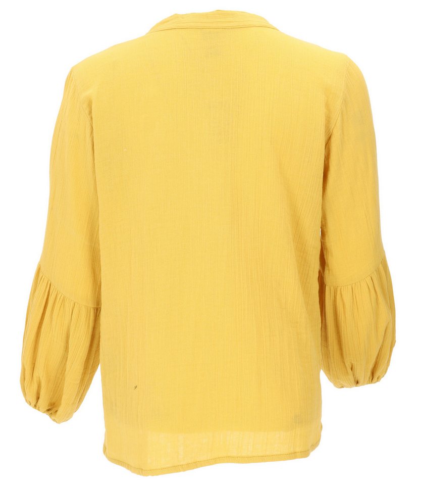 Guru-Shop Longbluse Schlupfbluse Boho chic, luftige Musselin.. alternative Bekleidung – Bild 3 von 3
