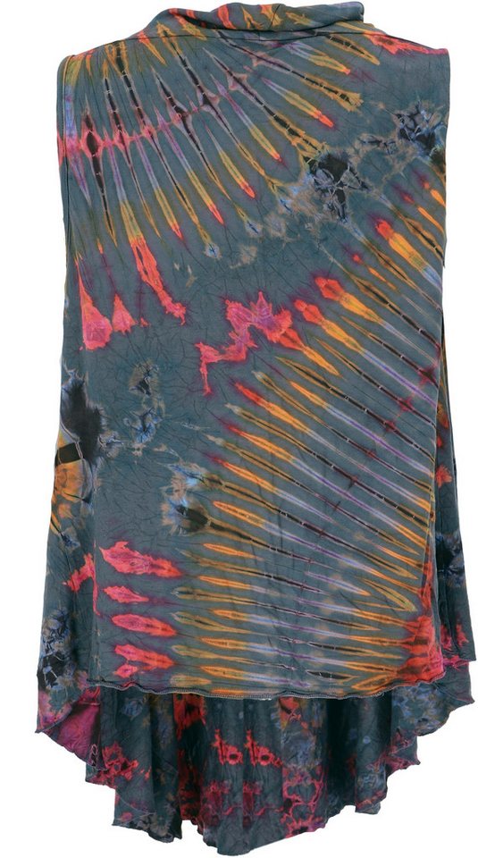 Guru-Shop Longbluse Unikat Batiktunika, Boho Cardigan Tunika, Boho.. alternative Bekleidung – Bild 2 von 5