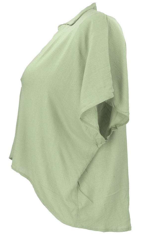 Guru-Shop Longbluse Weites Boho Blusentop mit Fledermausärmeln,.. alternative Bekleidung – Bild 4 von 5