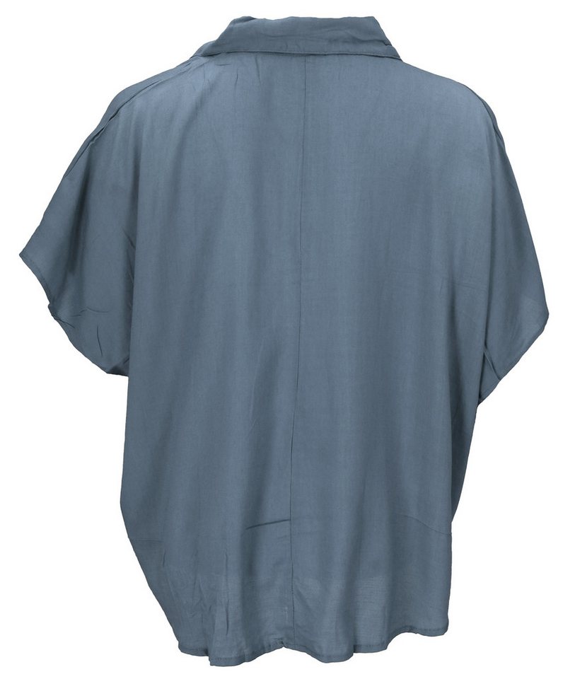 Guru-Shop Longbluse Weites Boho Blusentop mit Fledermausärmeln,.. alternative Bekleidung – Bild 4 von 5