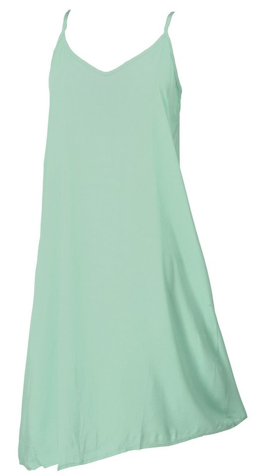 Guru-Shop Midikleid Midikleid, Sommerkleid, Trägerkleid - salbei alternative Bekleidung – Bild 3 von 5