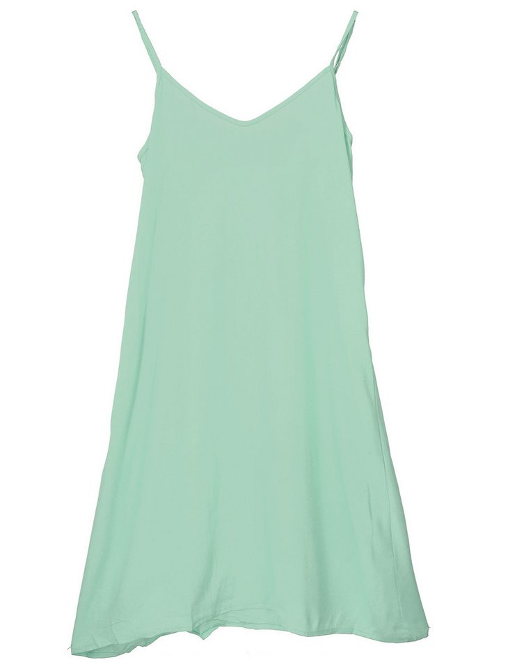 Guru-Shop Midikleid Midikleid, Sommerkleid, Trägerkleid - salbei alternative Bekleidung – Bild 5 von 5