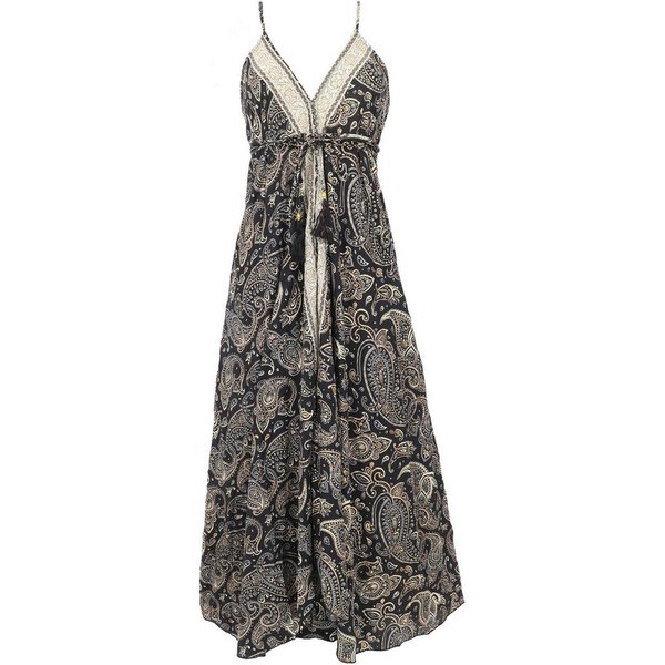 Guru-Shop Midikleid Boho Sommerkleid, Magic Dress, seidiges.. alternative Bekleidung