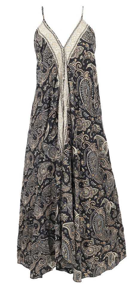 Guru-Shop Midikleid Boho Sommerkleid, Magic Dress, seidiges.. alternative Bekleidung – Bild 5 von 5