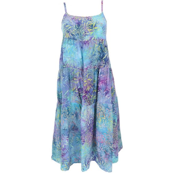 Guru-Shop Midikleid Boho Sommerkleid, luftiges Midikleid,.. alternative Bekleidung