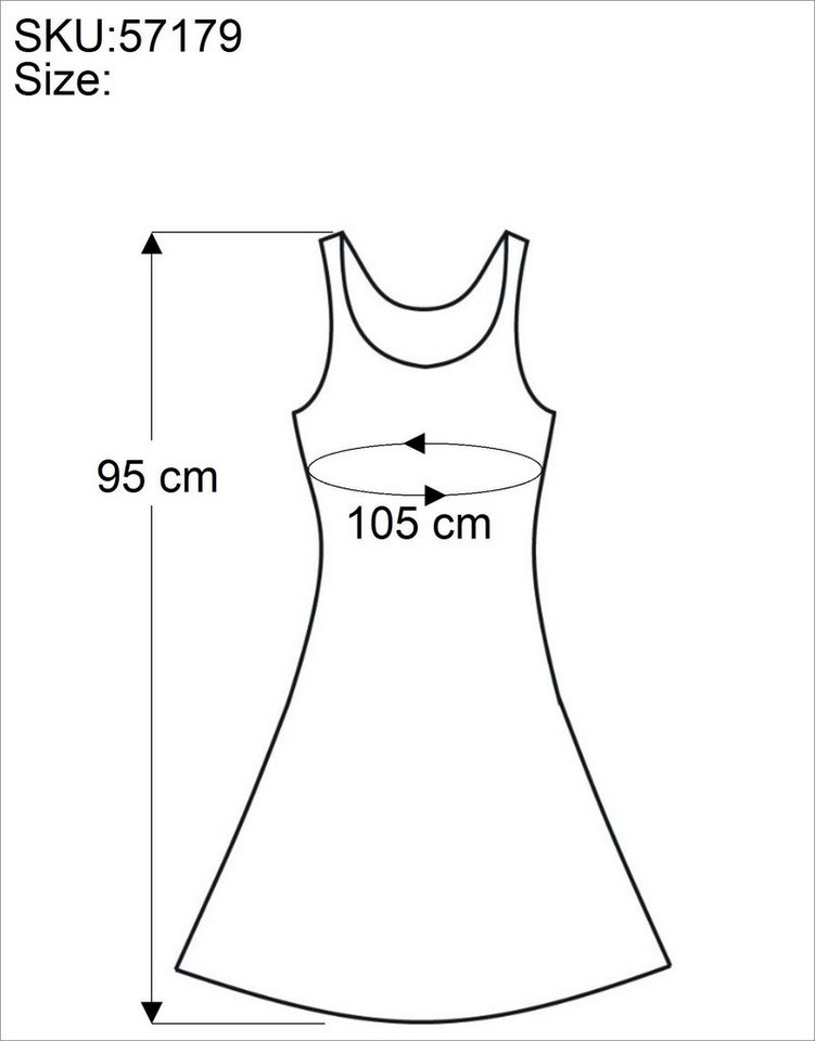 Guru-Shop Midikleid Boho Strandkleid, Minikleid, Sommerkleid,.. alternative Bekleidung – Bild 5 von 5