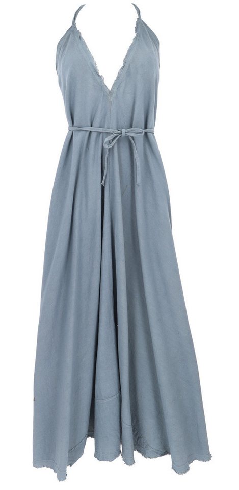 Guru-Shop Midikleid Luftiges Maxikleid, Boho Sommerkleid,.. alternative Bekleidung – Bild 5 von 5