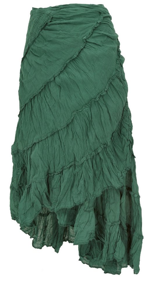 Guru-Shop Minirock Boho Wickelrock, Krinkelrock, Maxirock,.. alternative Bekleidung – Bild 3 von 5