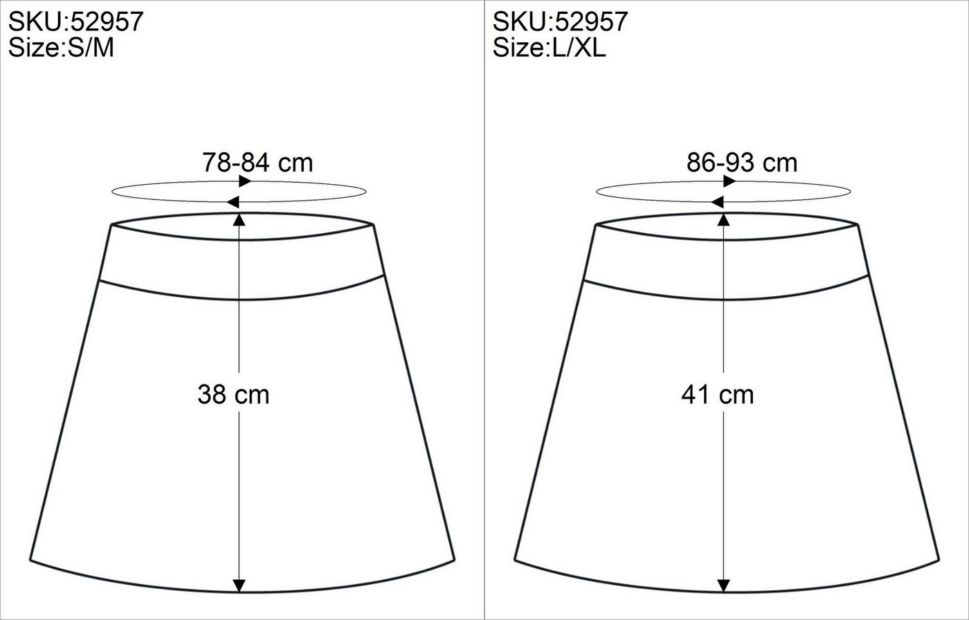 Guru-Shop Minirock Wickelrock, Cord Minirock - weinrot alternative Bekleidung – Bild 5 von 5