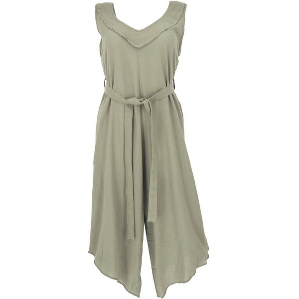 Guru-Shop Relaxhose Boho Jumpsuit, Overall, loose fit Hosenkleid -.. alternative Bekleidung