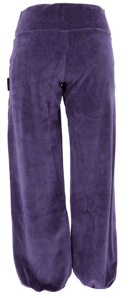 Guru-Shop Relaxhose Boho Samt Pluderhose, Wohlfühlhose, Yogahose -.. alternative Bekleidung – Bild 5 von 5