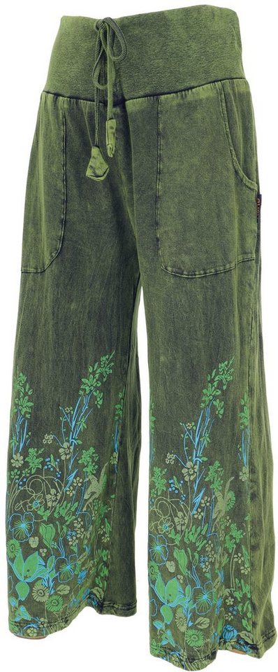 Guru-Shop Relaxhose Palazzohose, Boho Baumwollhose, Hippiehose mit.. alternative Bekleidung – Bild 3 von 5