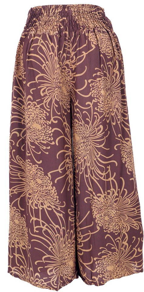 Guru-Shop Relaxhose Palazzohose, offene Boho Sommerhose, Hosenrock.. alternative Bekleidung – Bild 5 von 5