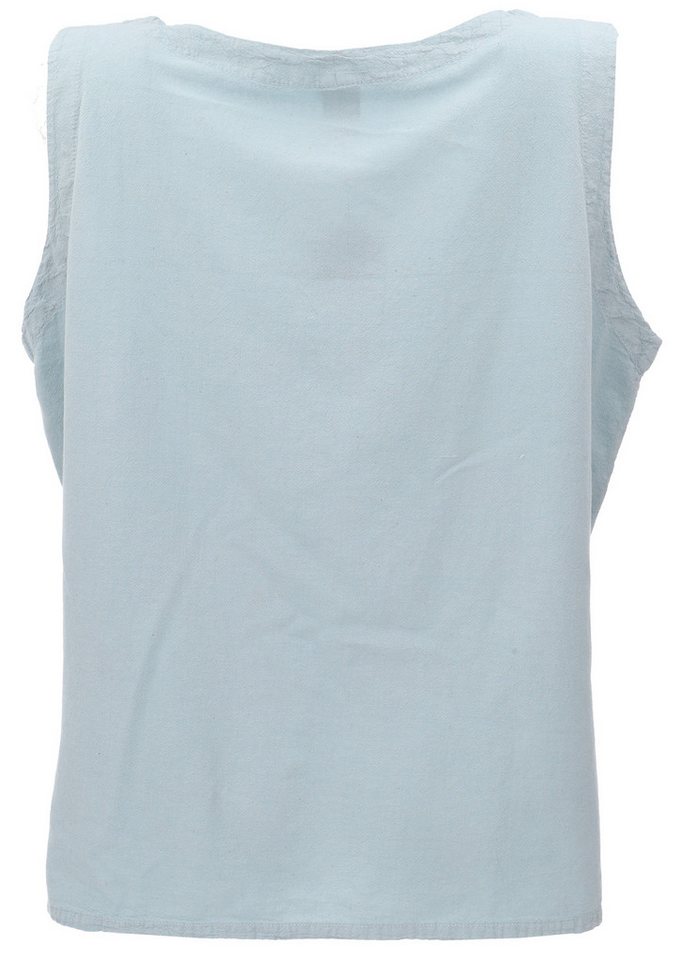 Guru-Shop T-Shirt Basic Boho Baumwoll Top, luftiges Sommertop -.. alternative Bekleidung – Bild 5 von 5