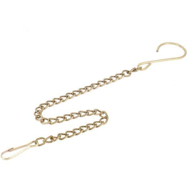 Guru-Shop Windlicht Laternen Kette mit Karabiner, Kette für..