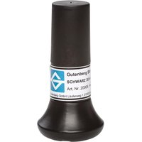 Gutenberg Stempelfarbe, 35 ml, schwarz, ohne Öl