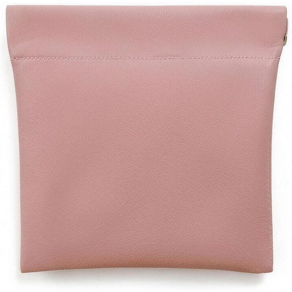 H-basics Kosmetiktasche Tampon Binden Etui 13x13 cm Rosa Snap-Verschluss