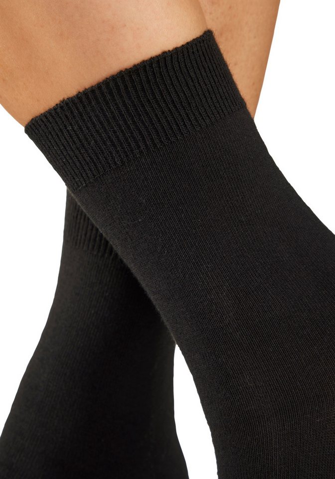 H.I.S Basicsocken Damensocken, frische melierte Farben, casual (Packung, 20-Paar, Gr. 35-38 bis 39-42) Alltagssocken in der Großpackung – Bild 4 von 5