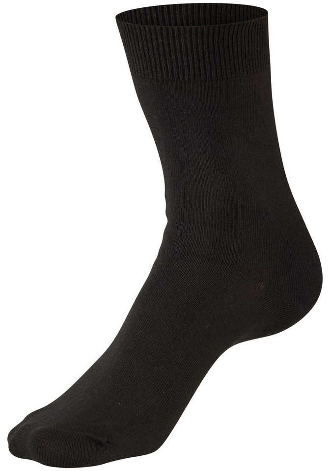 H.I.S Basicsocken Damensocken, frische melierte Farben, casual (Packung, 20-Paar, Gr. 35-38 bis 39-42) Alltagssocken in der Großpackung – Bild 5 von 5