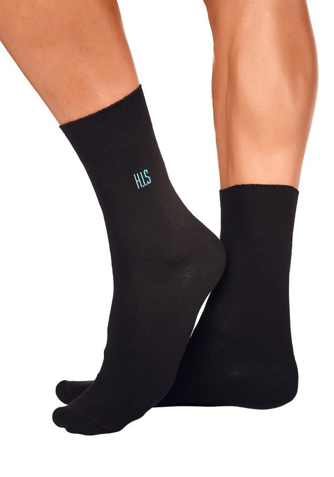 H.I.S Basicsocken (Packung, 7-Paar) mit Komfortbündchen – Bild 2 von 5