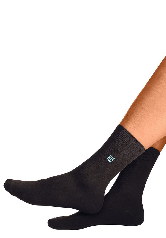 H.I.S Basicsocken (Packung, 7-Paar) mit Komfortbündchen – Bild 3 von 5