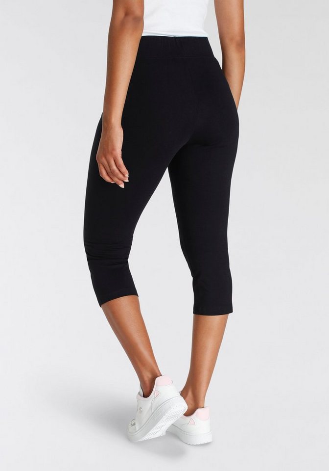 H.I.S Caprileggings (Packung, 2-tlg., 2er-Pack) Angenehmer Baumwollmix im praktischen 2er-Pack in 3/4-Länge – Bild 4 von 5