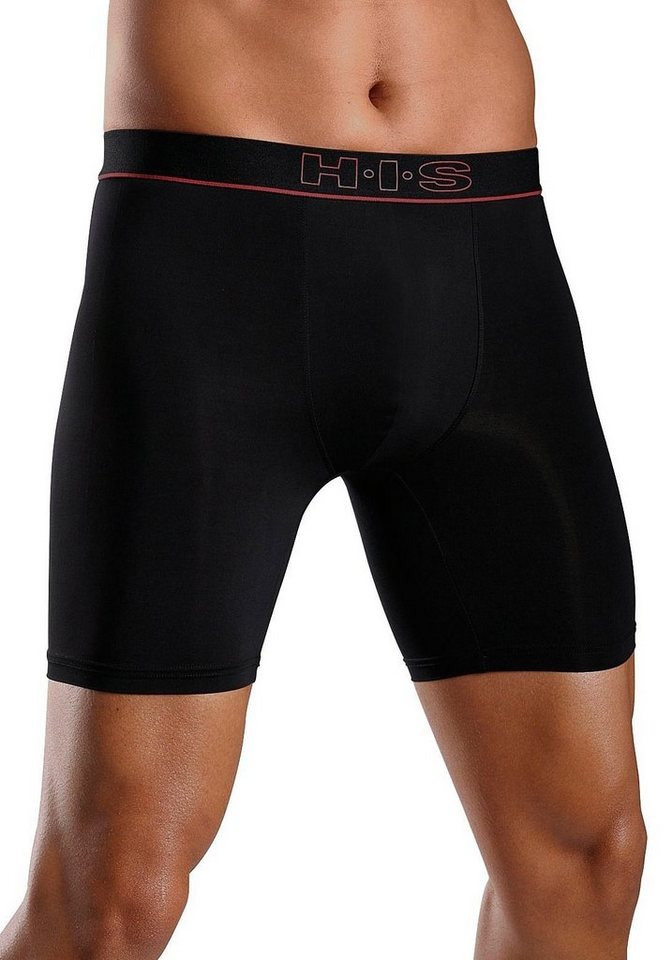 H.I.S Funktionsboxer (Packung, 2-St) in sportiver Optik mit langem Bein in Microfaser-Qualität – Bild 3 von 4