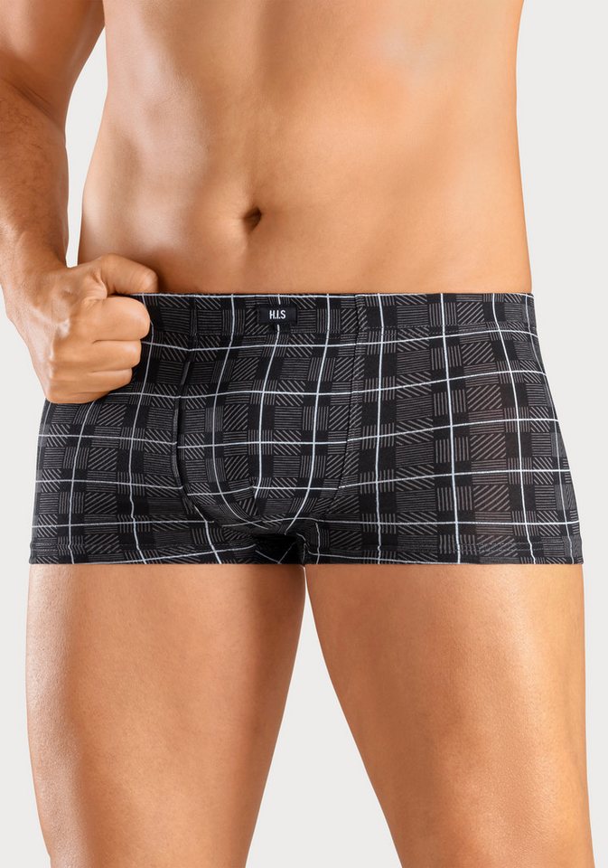 H.I.S Hipster (Packung, 5-St) knapp sitzende Boxershorts aus Baumwoll-Stretch-Qualität – Bild 4 von 5