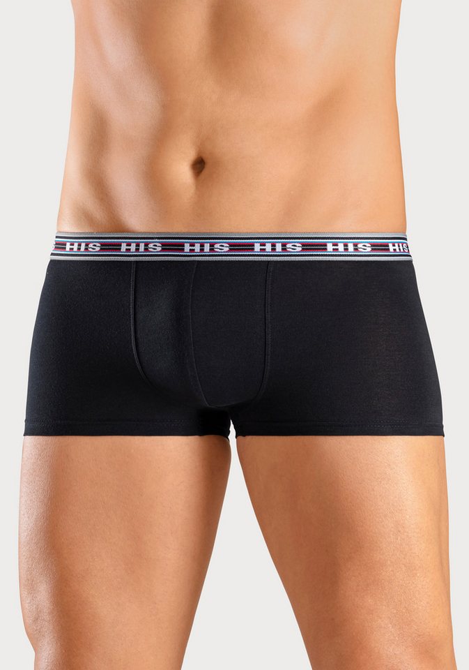 H.I.S Hipster (Packung, 5-St) knapp sitzende Boxershorts aus Baumwoll-Stretch-Qualität – Bild 5 von 5
