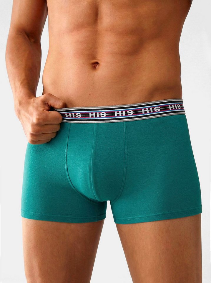 H.I.S Hipster (Packung, 5-St) knapp sitzende Boxershorts aus Baumwoll-Stretch-Qualität – Bild 2 von 5