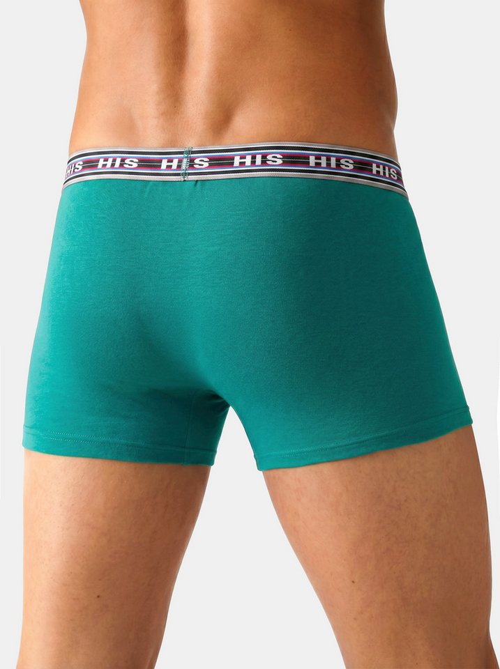 H.I.S Hipster (Packung, 5-St) knapp sitzende Boxershorts aus Baumwoll-Stretch-Qualität – Bild 3 von 5
