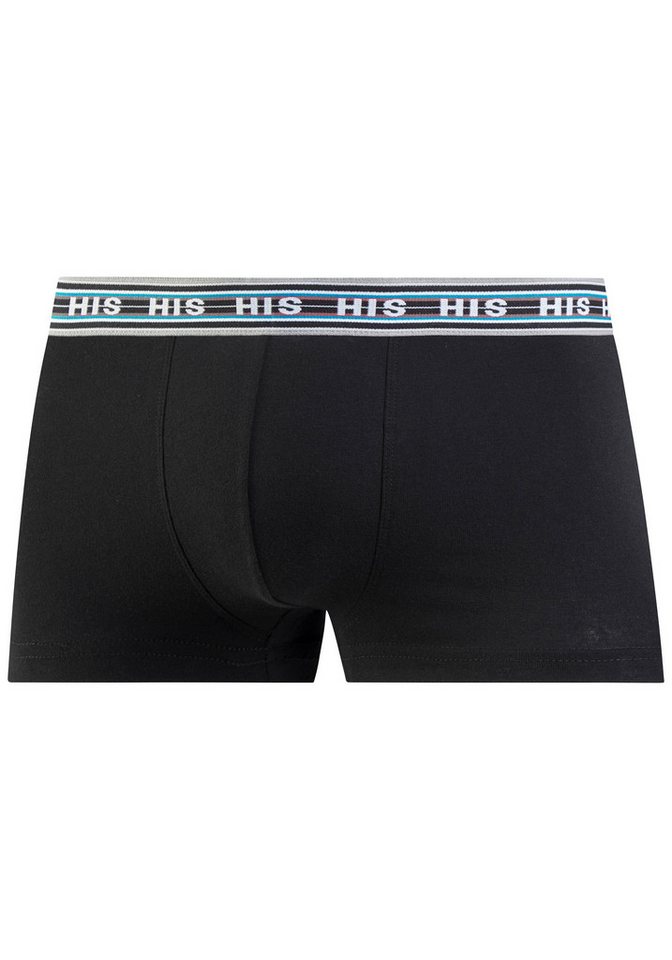 H.I.S Hipster (Packung, 5-St) knapp sitzende Boxershorts aus Baumwoll-Stretch-Qualität – Bild 4 von 5