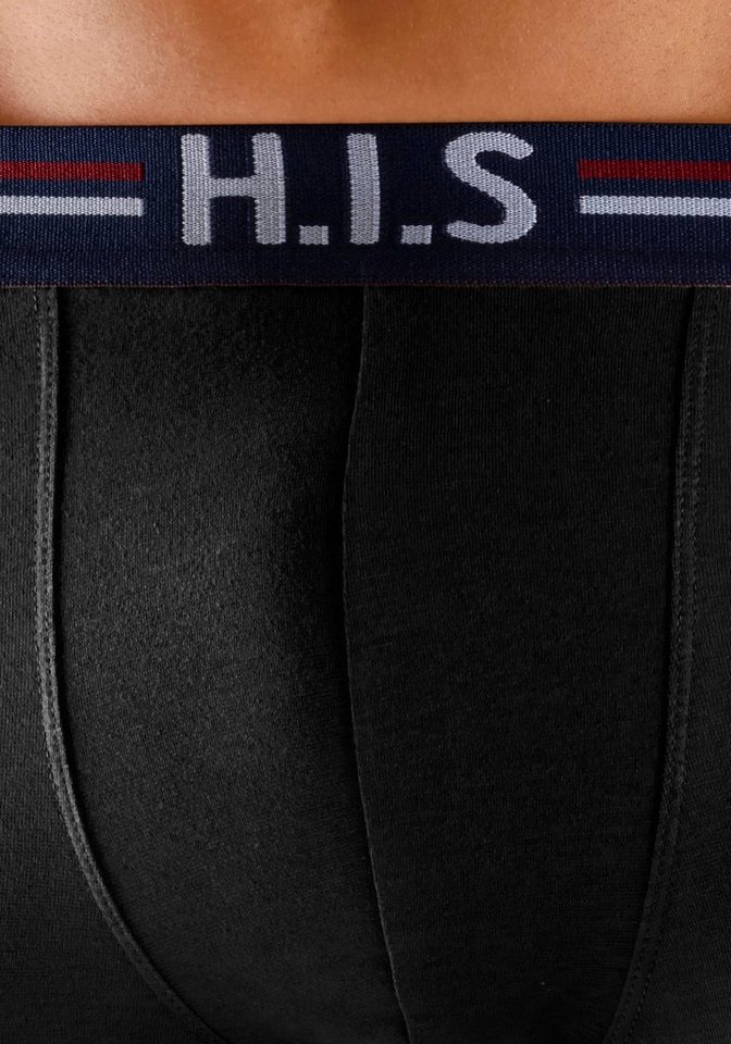 H.I.S Hipster (Packung, 5-St) knapp sitzende Boxershorts mit Streifen aus Baumwollmischung – Bild 5 von 5